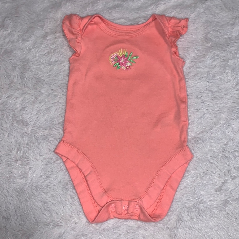 bundles floral bodysuit 3-6 months